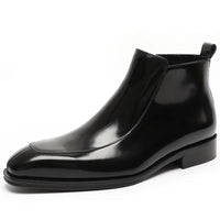 Funki Buys | Boots | Men's Genuine Leather Formal Ankle Boots