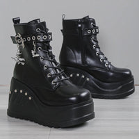 Funki Buys | Boots | Women's Punk Chunky Platform Creepers