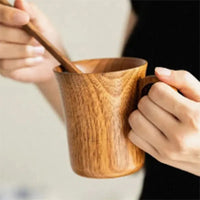 Funki Buys | Mugs | Natural Wood Coffee Tea Mug | Japanese Jujube Wood