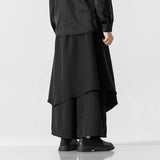 Funki Buys | Skirts | Men's Harajuku Style Skirt/Pant | Wide Leg Loose