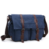 Funki Buys | Bags | Messenger Bags | Men's Classic Canvas Leather Bags