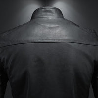 Funki Buys | Jackets | Men's Faux Leather Motorcycle Jacket | Zip Up