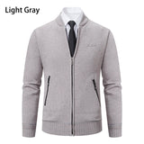 Funki Buys | Sweaters | Men's Casual Stand Up Collar Cardigans