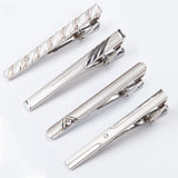 Funki Buys | Necktie Clips | Men Silver Color Formal Tie Clip