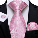 Funki Buys | Neckties | Men's 3Pcs Paisley Wedding Tie Sets