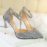 Funki Buys | Shoes | Women's Elegant Party Glitter Sandals