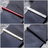 Men's 8 Pcs Fashionable Metal Tie Clip Set - Silver/Gold - 8 Pcs Tie Clip Set - Medium - Copper - image 2