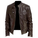Funki Buys | Jackets | Men's Standing Collar Motorcycle Sports Jackets