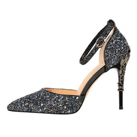 Funki Buys | Shoes | Women's Elegant Party Glitter Sandals | Stilettos
