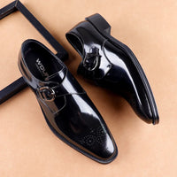 Funki Buys | Shoes | Men's Luxury Genuine Leather Formal Dress Shoes