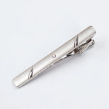 Funki Buys | Necktie Clips | Men Silver Color Formal Tie Clip