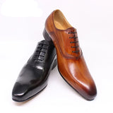 Funki Buys | Shoes | Men's Luxury Oxford Genuine Leather Shoe