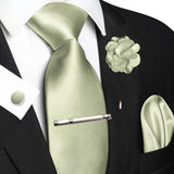 Funki Buys | Neckties | Men's Luxury 5 Pcs Ridged Silk Tie Set