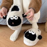 Funki Buys | Shoes | Women's Cute Little Sheep Cotton Slippers