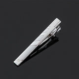 Funki Buys | Necktie Clips | Men's 1 Pcs Silver Plating Tie Clips