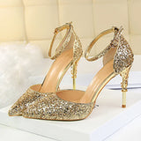 Funki Buys | Shoes | Women's Elegant Party Glitter Sandals