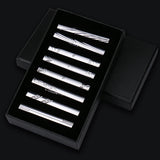 Funki Buys | Necktie Clips | Men's 8 Pcs Metal Tie Clip Gift Sets