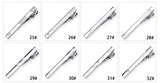 Funki Buys | Necktie Clips | Men's 8 Pcs Metal Tie Clip Gift Sets
