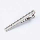 Funki Buys | Necktie Clips | Men Silver Color Formal Tie Clip