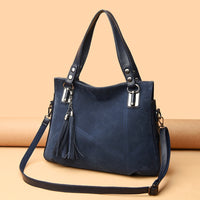 Funki Buys | Bags | Handbags | Women's Soft Suede Leather Shoulder Bag