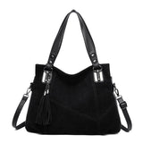 Funki Buys | Bags | Handbags | Women's Soft Suede Leather Shoulder Bag