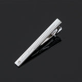 Funki Buys | Necktie Clips | Men's 1 Pcs Silver Plating Tie Clips
