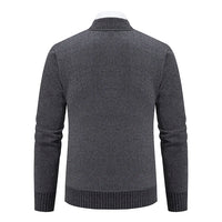 Funki Buys | Sweaters | Men's Casual Stand Up Collar Cardigan Sweater