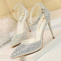 Funki Buys | Shoes | Women's Shiny Rhinestone Designer Heels