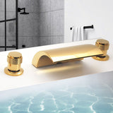 Funki Buys | Faucets | Bath Taps | Luxurious 3 Pcs Waterfall Tap Set