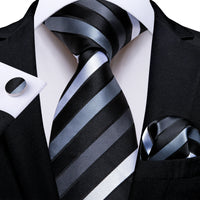 Funki Buys | Neckties | Men's Premium Fashion Silk 3Pcs Tie Set