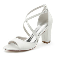 Funki Buys | Shoes | Women's Open Toe Cross Strap Wedding Sandals