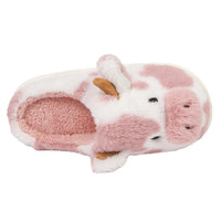 Funki Buys | Shoes | Women's Warm Cartoon Cow Slippers