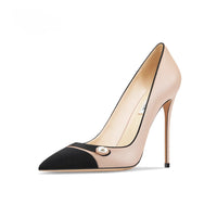Funki Buys | Shoes | Women's Luxury Pearl Button High Stilettos