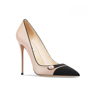 Funki Buys | Shoes | Women's Luxury Pearl Button High Stilettos