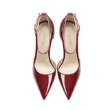 Funki Buys | Shoes | Women's Patent Leather Pointed Toe Stilettos