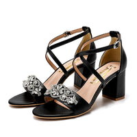 Funki Buys | Shoes | Women's Rhinestone Wedding Sandals | Prom Party
