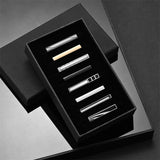 Funki Buys | Necktie Clips | Men's 8 Pcs Short Tie Clips Gift Set