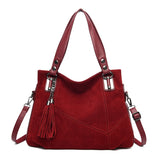 Funki Buys | Bags | Handbags | Women's Suede Shoulder Bag