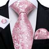 Funki Buys | Neckties | Men's 3Pcs Paisley Wedding Tie Sets