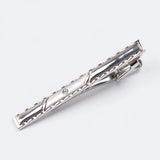 Funki Buys | Necktie Clips | Men Silver Color Formal Tie Clip