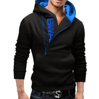 Funki Buys | Sweaters | Men's Slim Fit Hooded Zip Casual Jackets