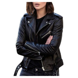 Funki Buys | Jackets | Women's Classic Faux Leather Jacket | Motorbike