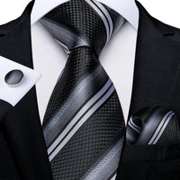 Funki Buys | Neckties | Men's Premium Fashion Silk 3Pcs Tie Set