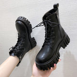 Funki Buys | Boots | Women's Gothic Punk Chunky Platform Boots