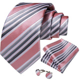 Funki Buys | Neckties | Men's Premium Fashion Silk 3Pcs Tie Set