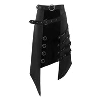 Funki Buys | Skirts | Men's Rock Punk Half Skirt | Gothic Steampunk