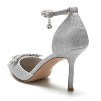 Funki Buys | Shoes | Women's Sequin Glitter Bridal Prom Stiletto