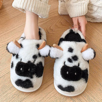 Funki Buys | Shoes | Women's Warm Cartoon Cow Slippers