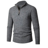 Funki Buys | Sweaters | Men's Long Sleeved Vertical Stripe Pullovers