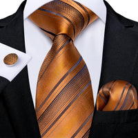 Funki Buys | Neckties | Men's Premium Fashion Silk 3Pcs Tie Set
